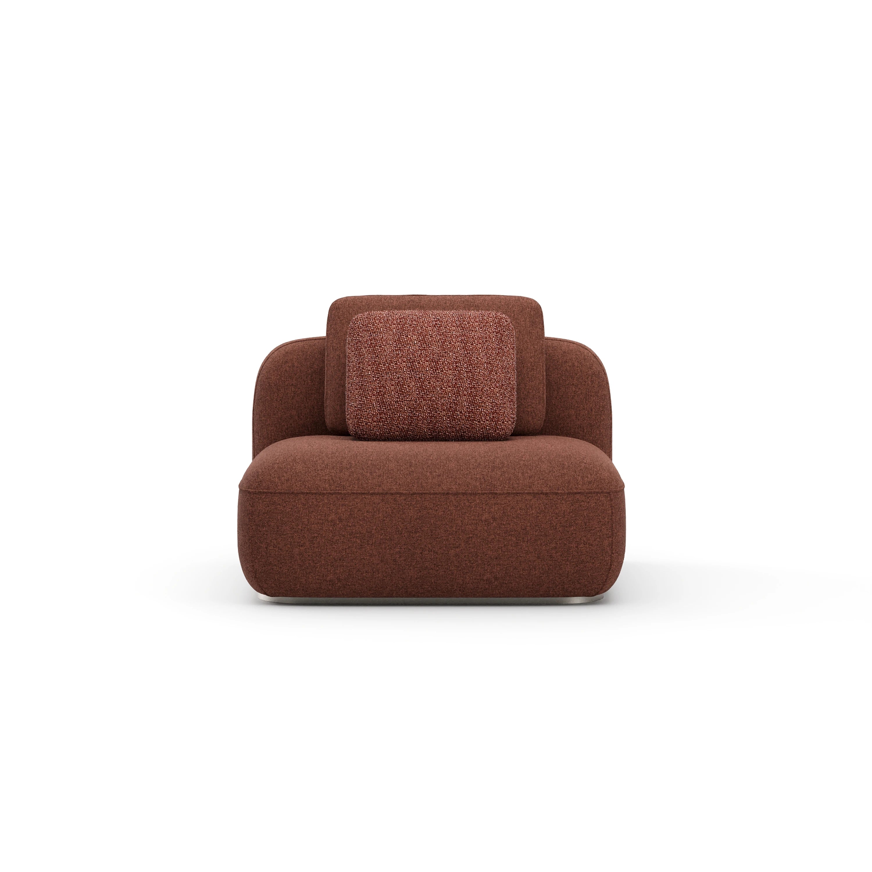 Sasso Armless Chair - Saffron - primary image