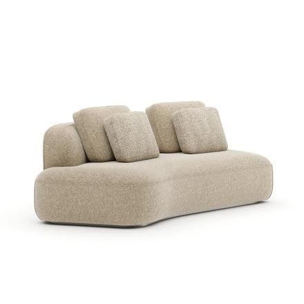 Right-Facing Armless Loveseat