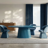 Paragon 84" Dining Table - Azure in room - angle 7.0