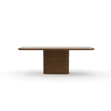 Atom Dining Table - Chocolate Nougat - primary image