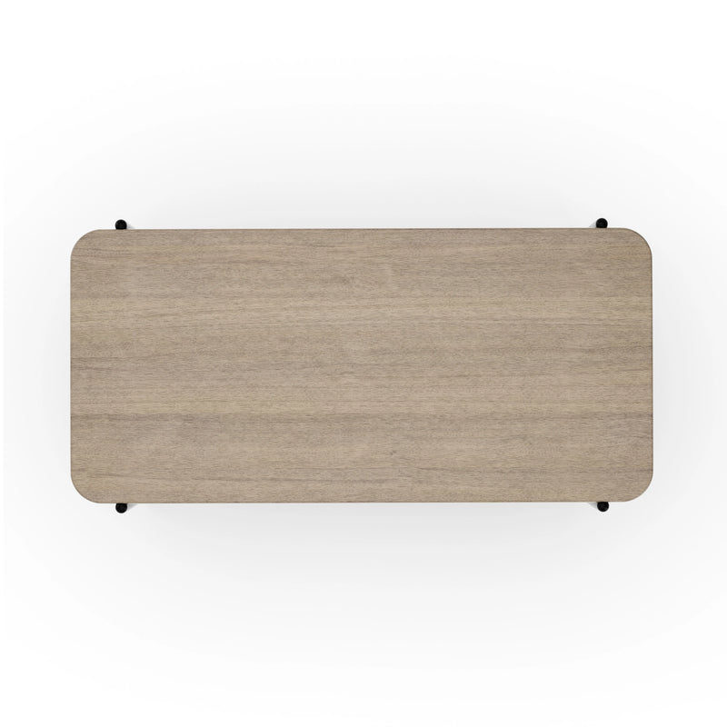 Madera Rec Dining Table - Chocolate