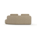 Sasso Raf Curved Bumper - Oatmeal - 3rd angle