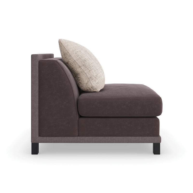 Tuxedo Armless Chair