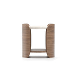 Fleur Side Table W/ Wood Shelf - primary image sku=CLA-425V-4119