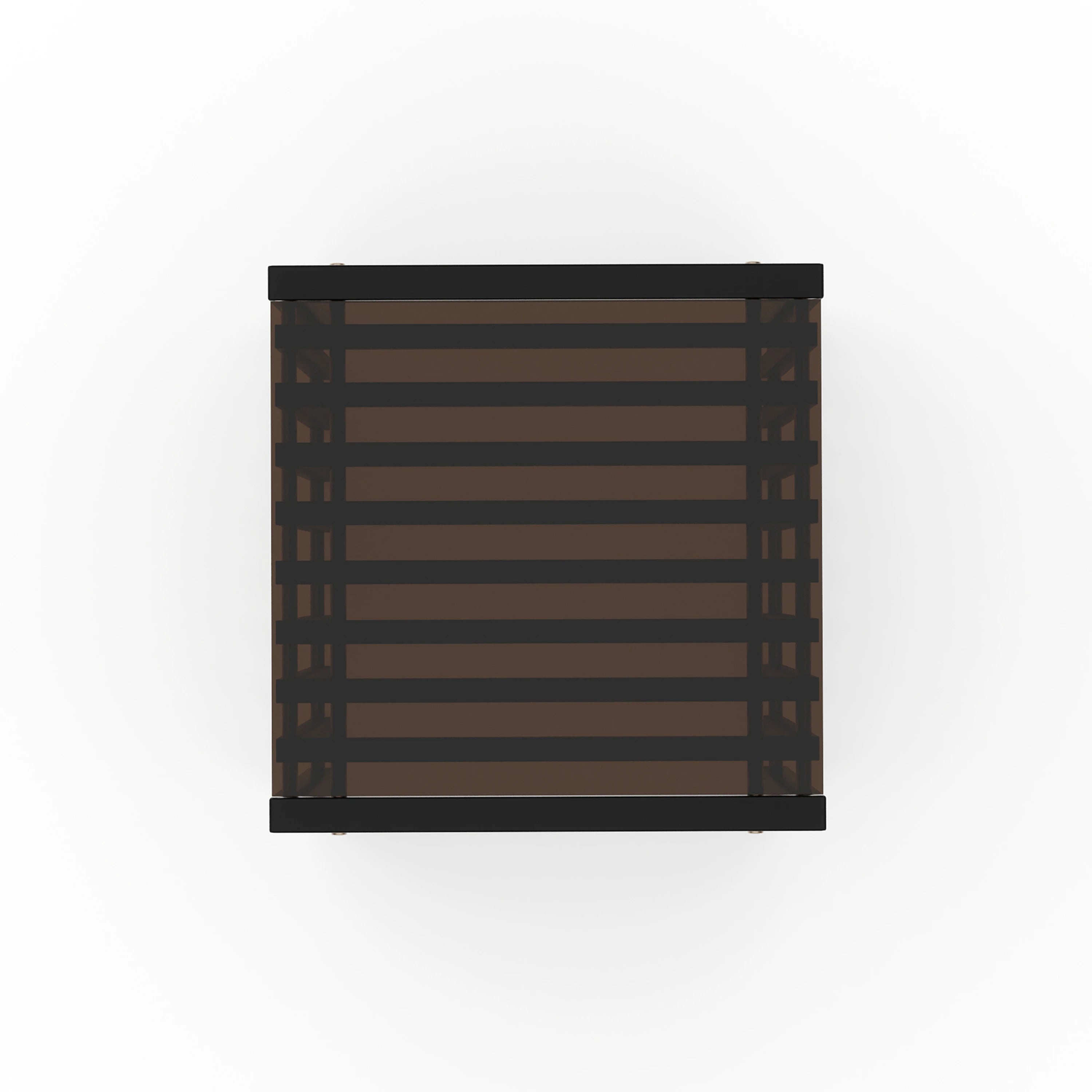 Pinstripe Dark End Table - 4th angle