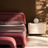 Bold King Bed - Dusty Rose in room - angle 5.0