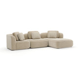 Sasso Right Chaise Sec Large - Oatmeal - primary image