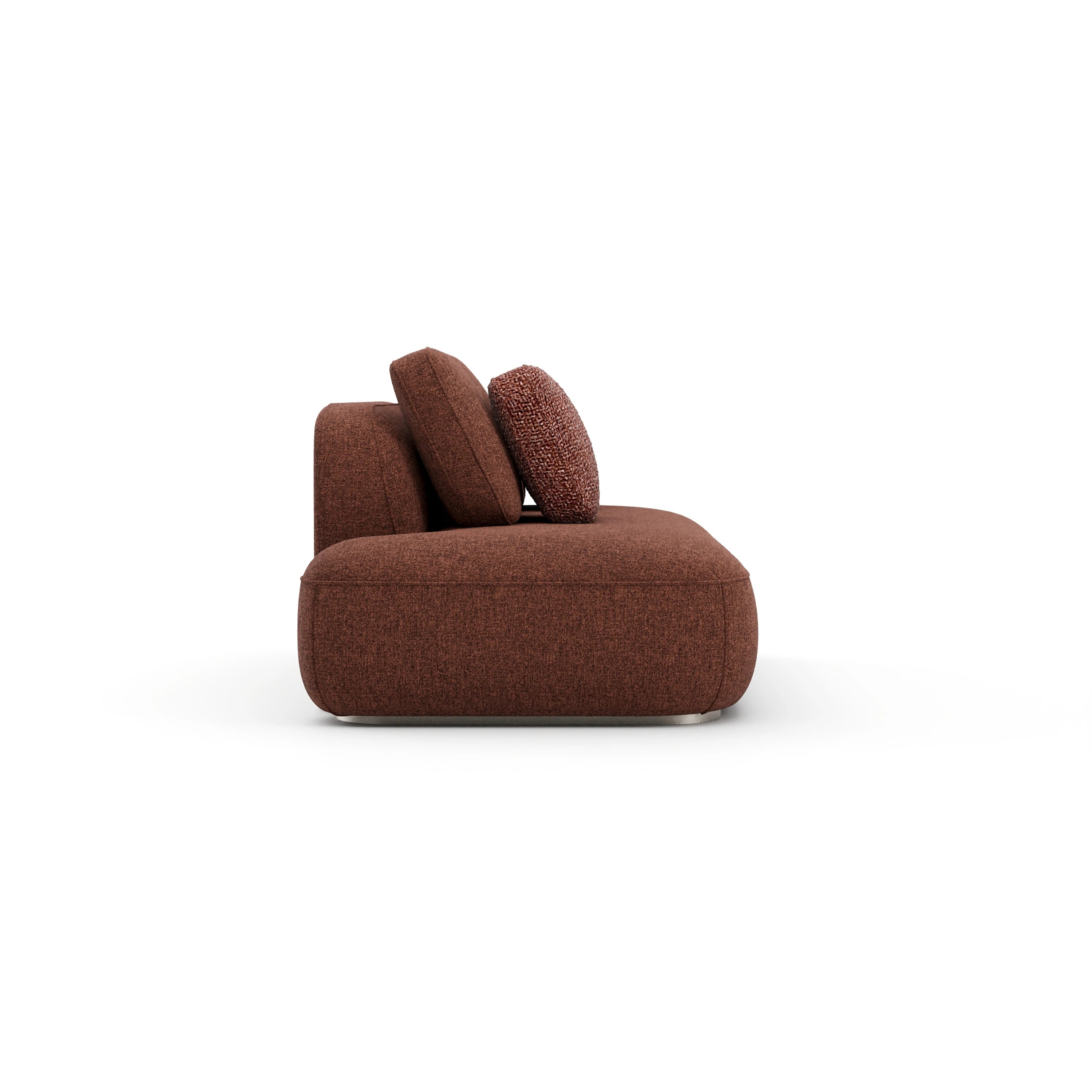 Sasso Laf Straight Armless Loveseat - Sa - 2nd angle
