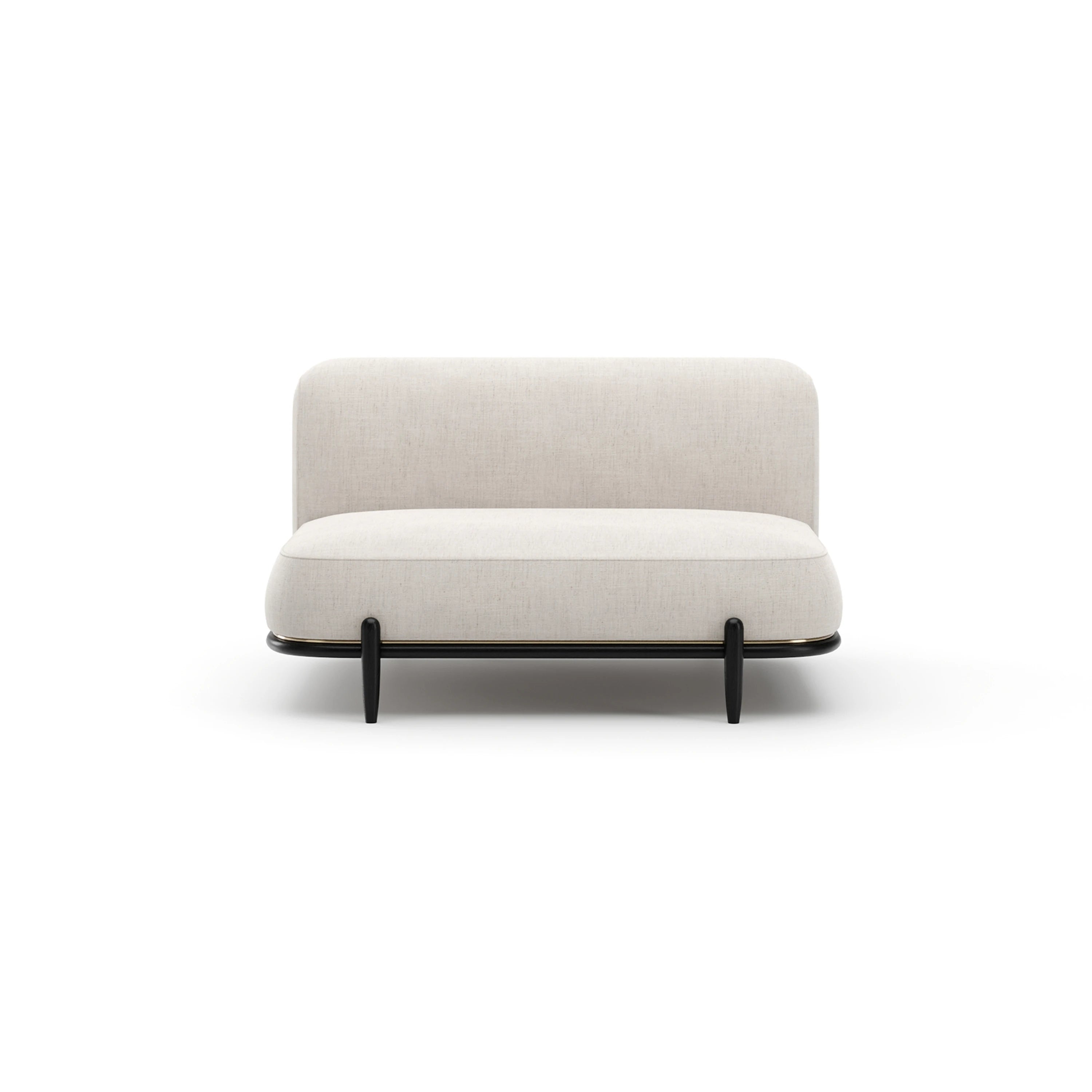 Madera Armless Chair - Oatmeal - primary image