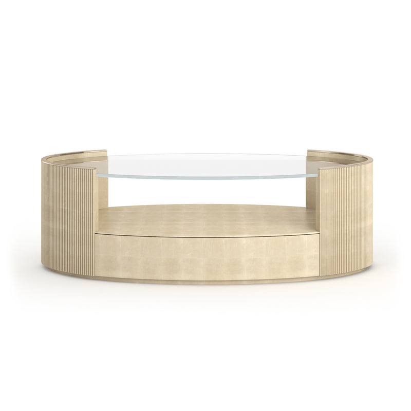 Love Oval Cocktail Table - Oracle
