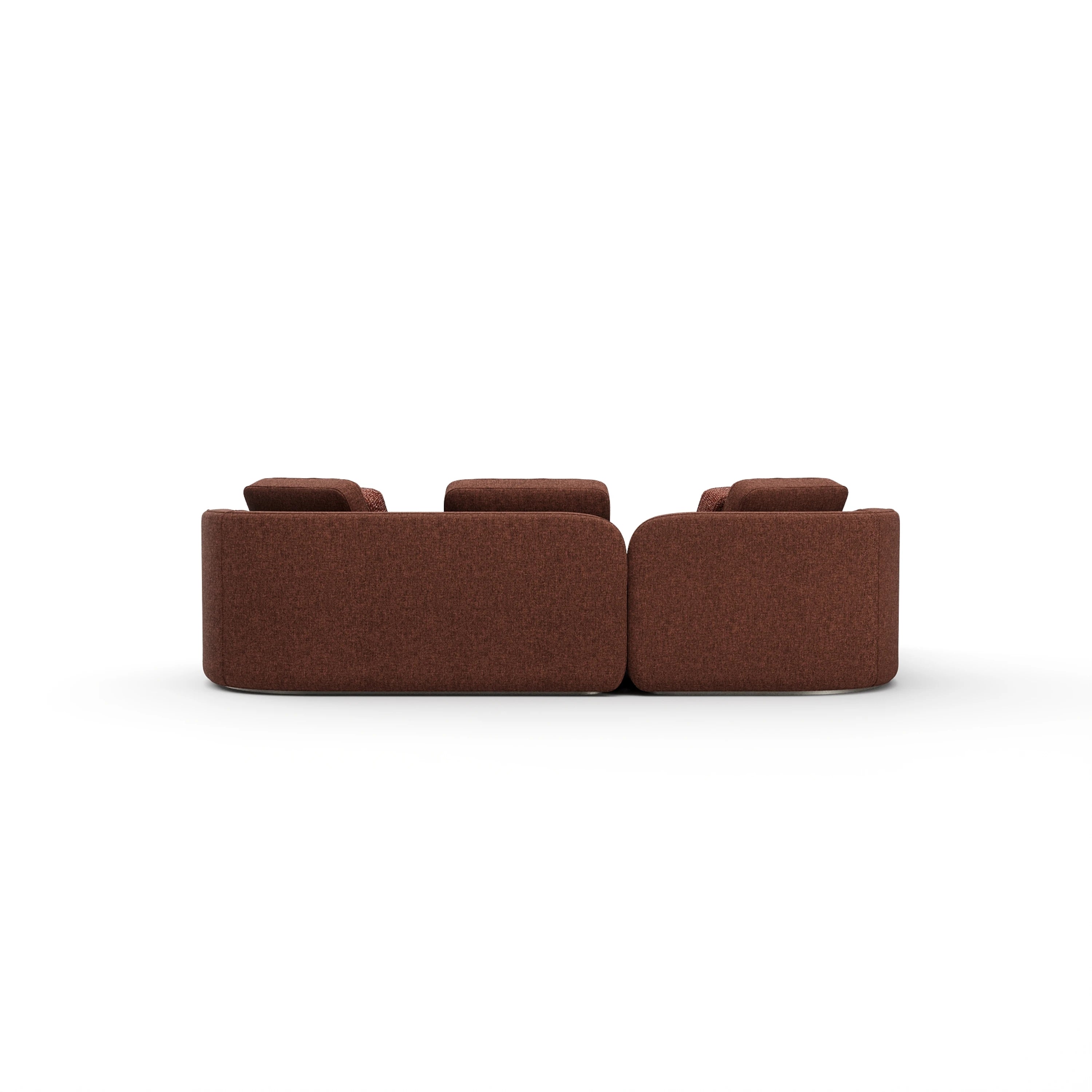 Sasso Left Chaise Sec - Saffron - 3rd angle [data-sku='UPH-426-SEC9-A']