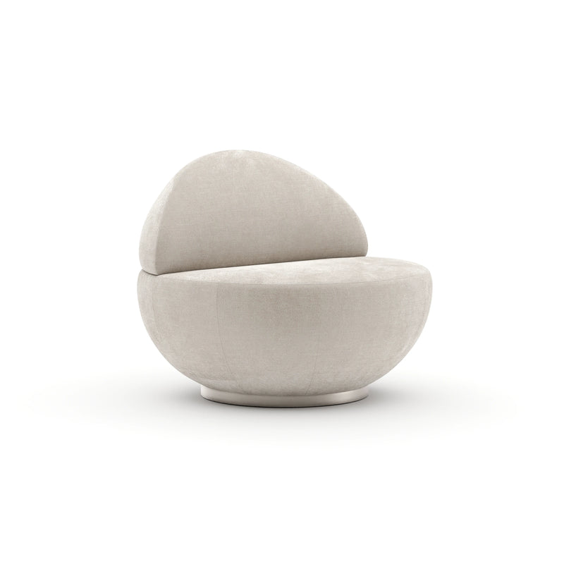 Jagger Swivel Chair - Ivory