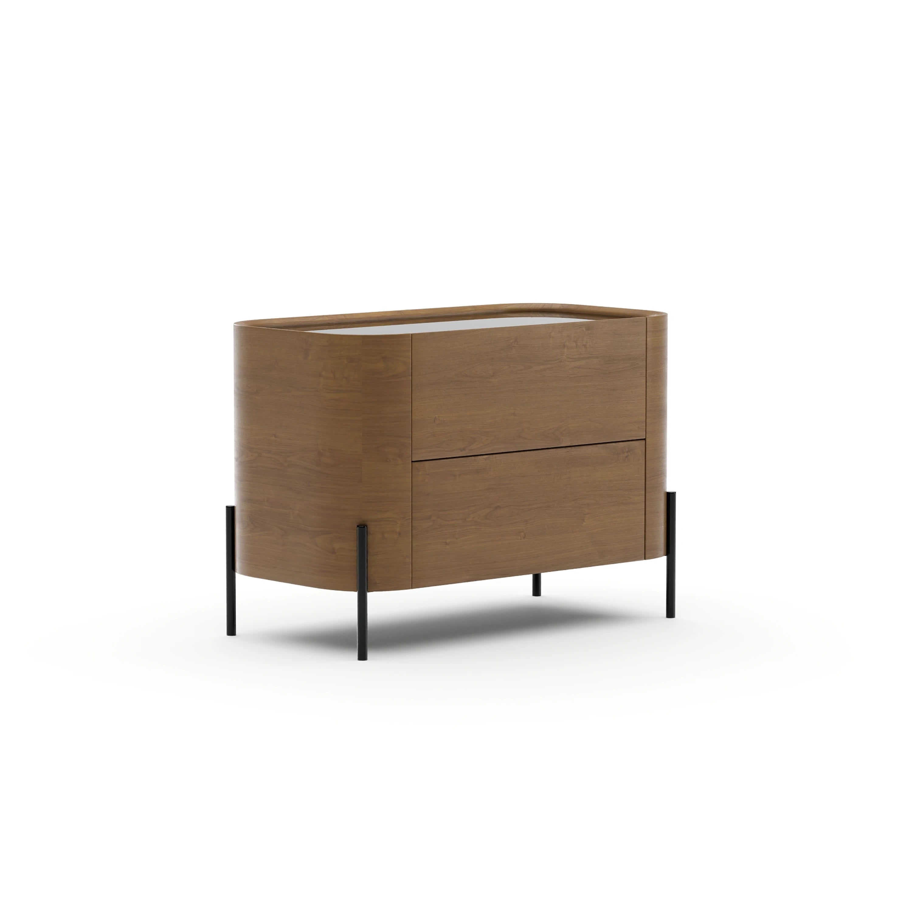 Atom 34" Nightstand - Chocolate Nougat - primary image