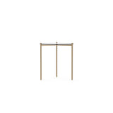 Demli Clear Glass Side Table - primary image