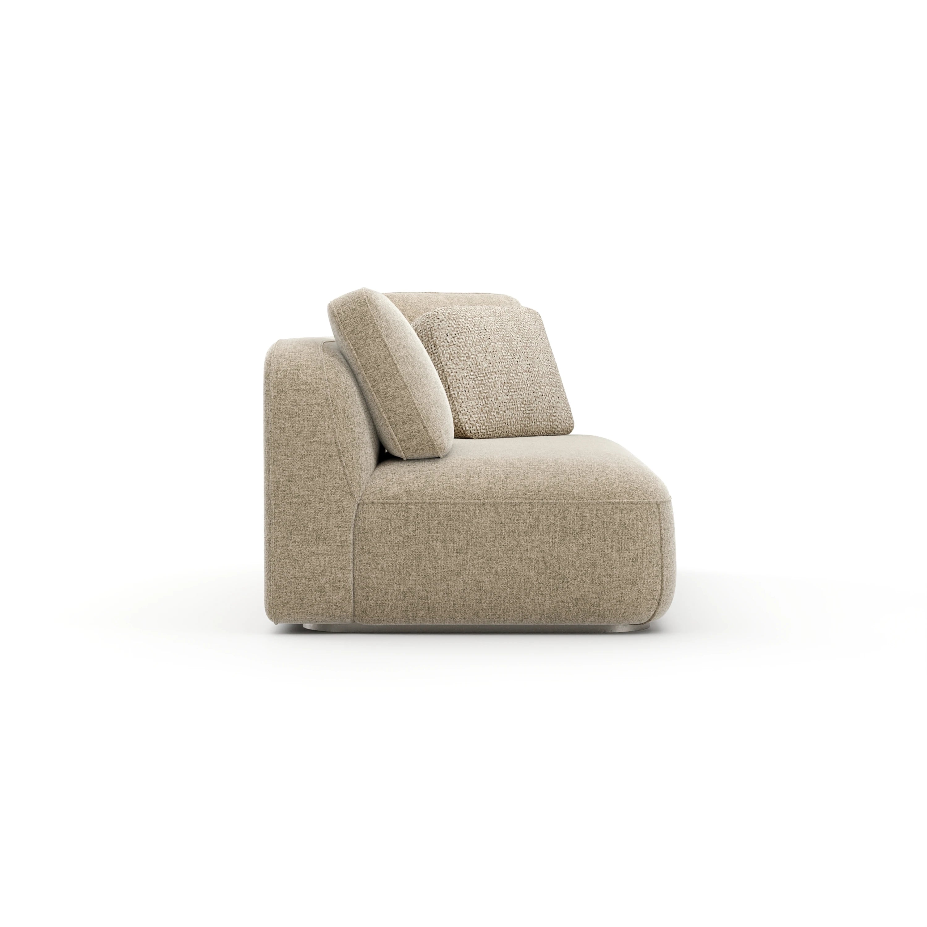 Sasso Raf Loveseat - Oatmeal - 2nd angle [data-sku='UPH-426-RL5-B']