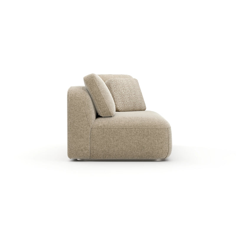 Sasso Raf Loveseat - Oatmeal