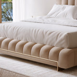 detail of Well Balanced Kg Bed Ecru