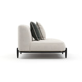 Madera Armless Raf Bumper - Oatmeal - 2nd angle
