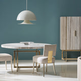 Wish You Were Here Dining Table Base in room - angle 1