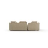 Sasso Left Chaise Sec - Oatmeal - 3rd angle [data-sku='UPH-426-SEC9-B']