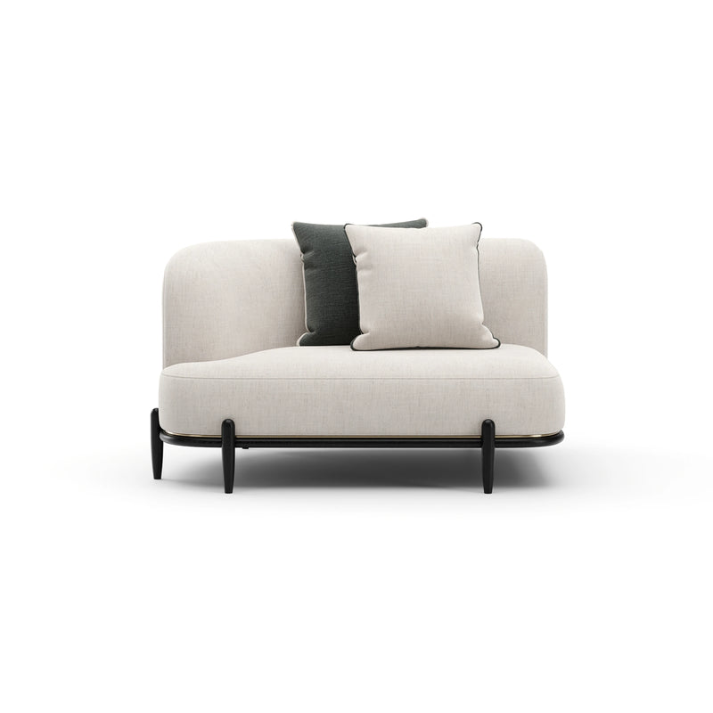 Madera Laf Loveseat - Oatmeal
