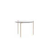 Demli Sm Clear Glass Cktl Tbl - primary image