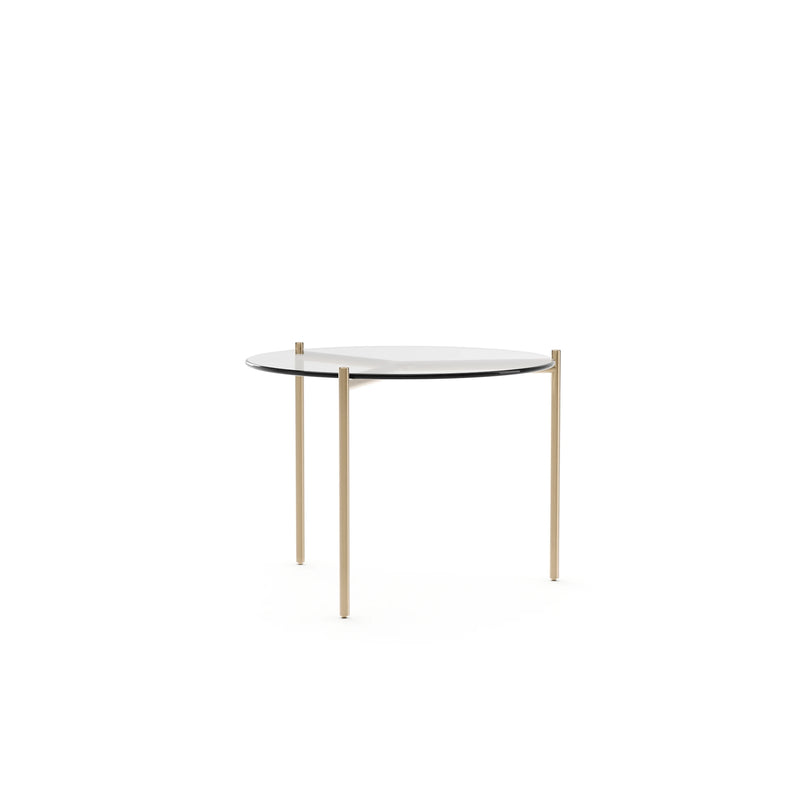 Demli Sm Clear Glass Cktl Tbl