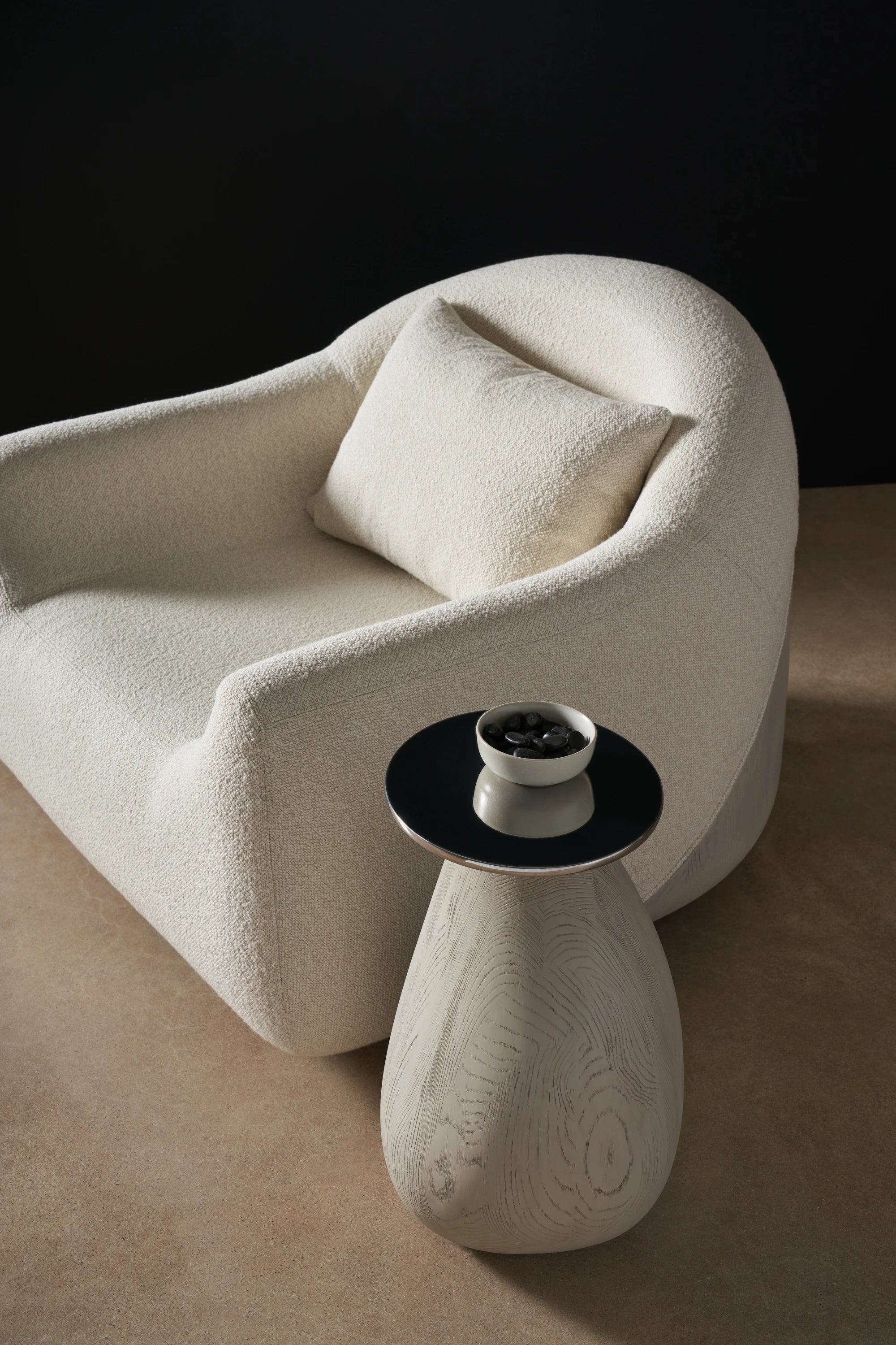 Serenity Swivel Chair in room - angle 1