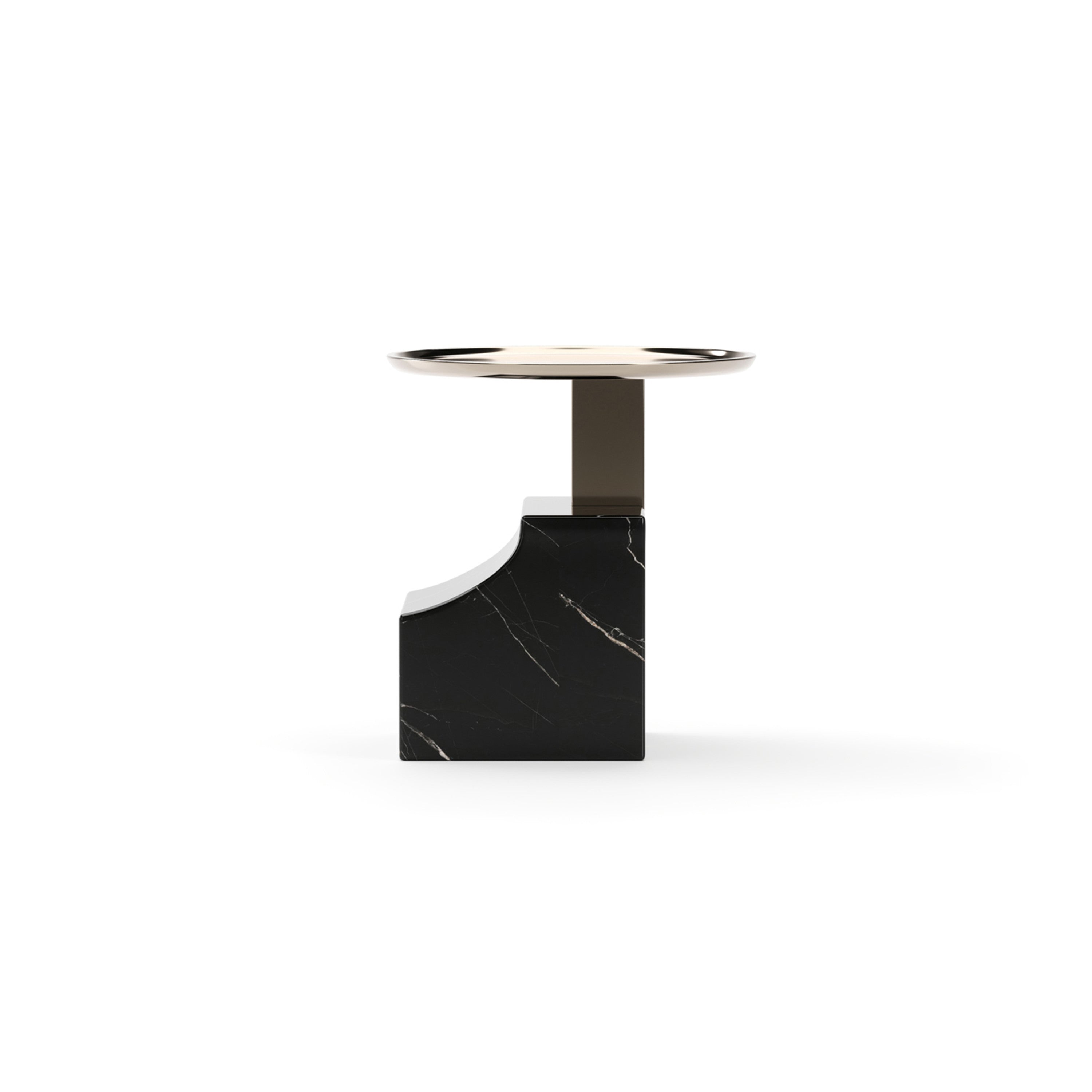 Overlap Sectional Accent Table Dark - main image