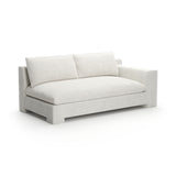 Devon Raf Loveseat Ivory - angle 1