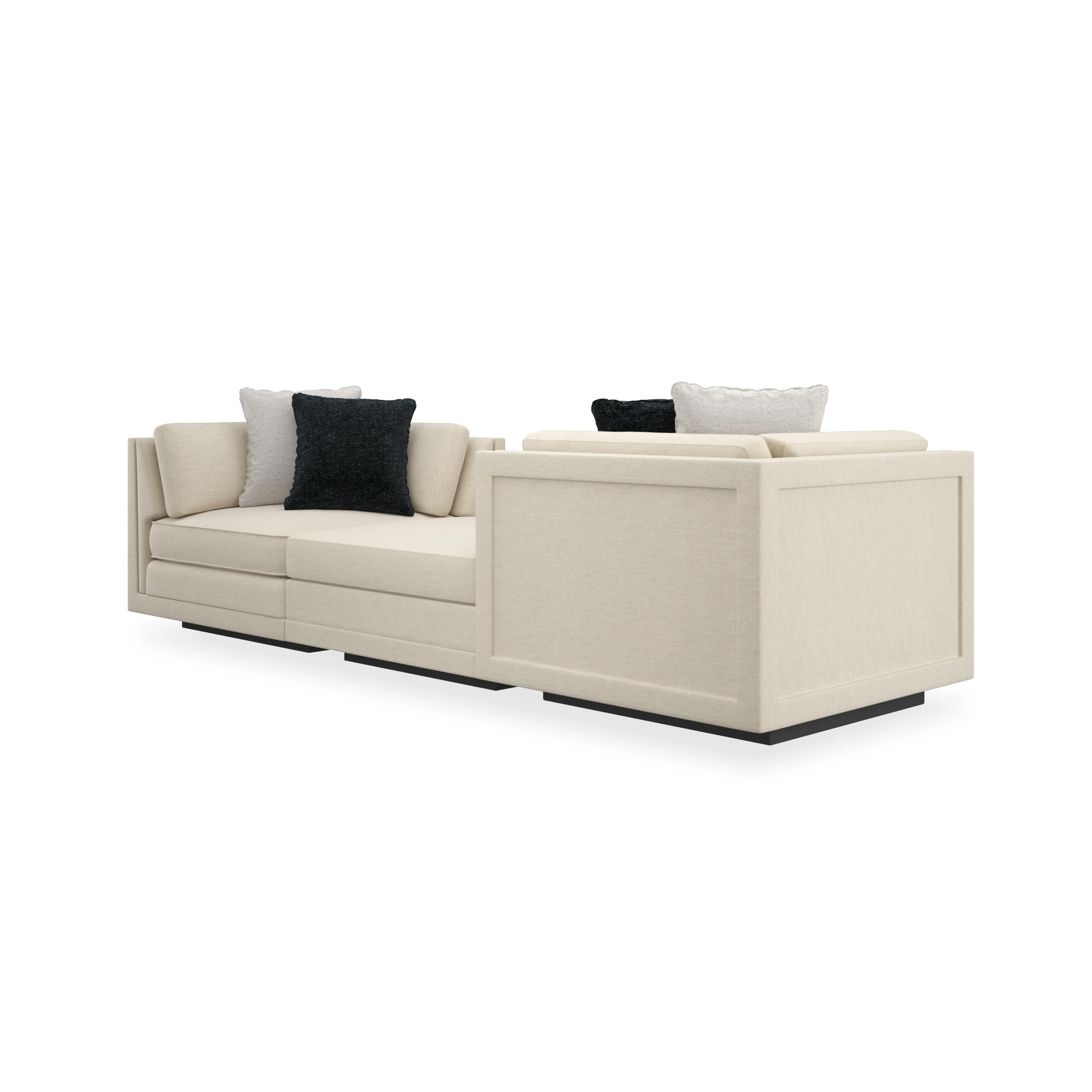 Fusion 3 Piece Sectional - 3rd angle