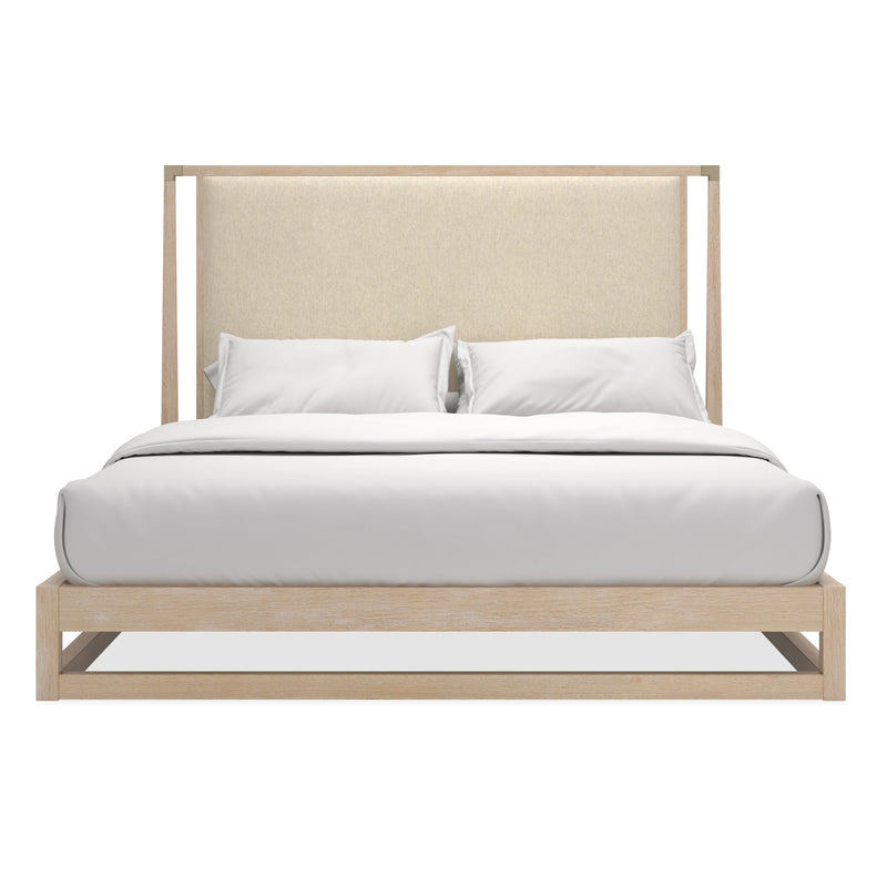 Pinstripe Uph Kg Bed Light Hb