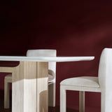 Precipice Uph Dining Chair Oatmeal - detail 2.0