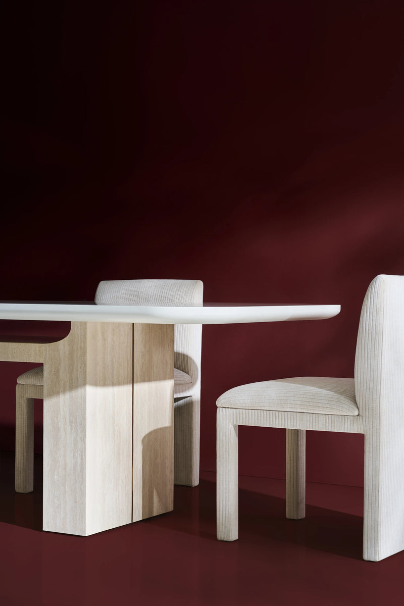 Precipice Uph Dining Chair Oatmeal