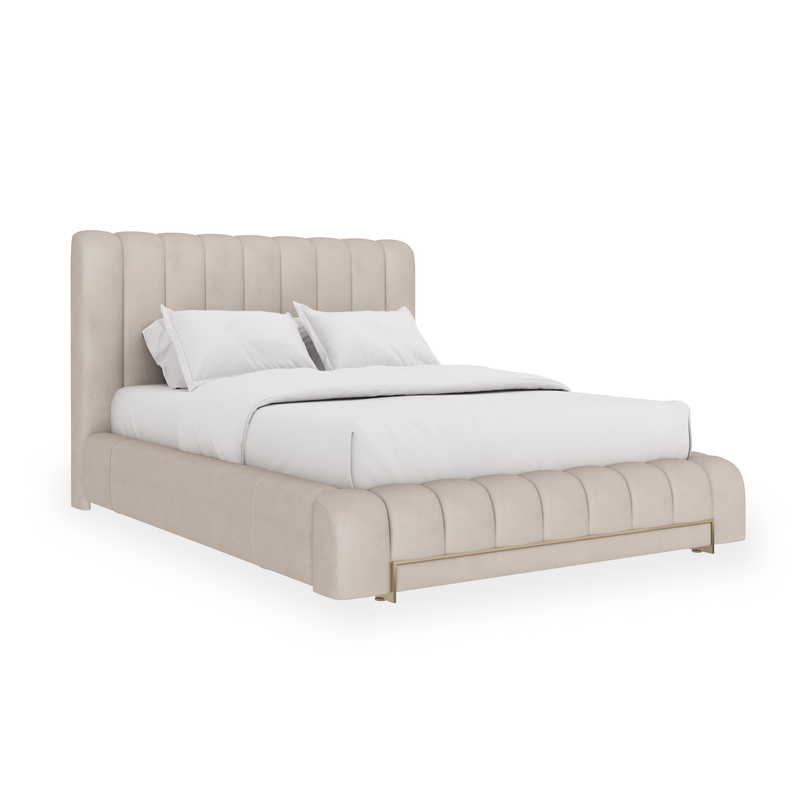 Well Balanced Qn Bed Ecru