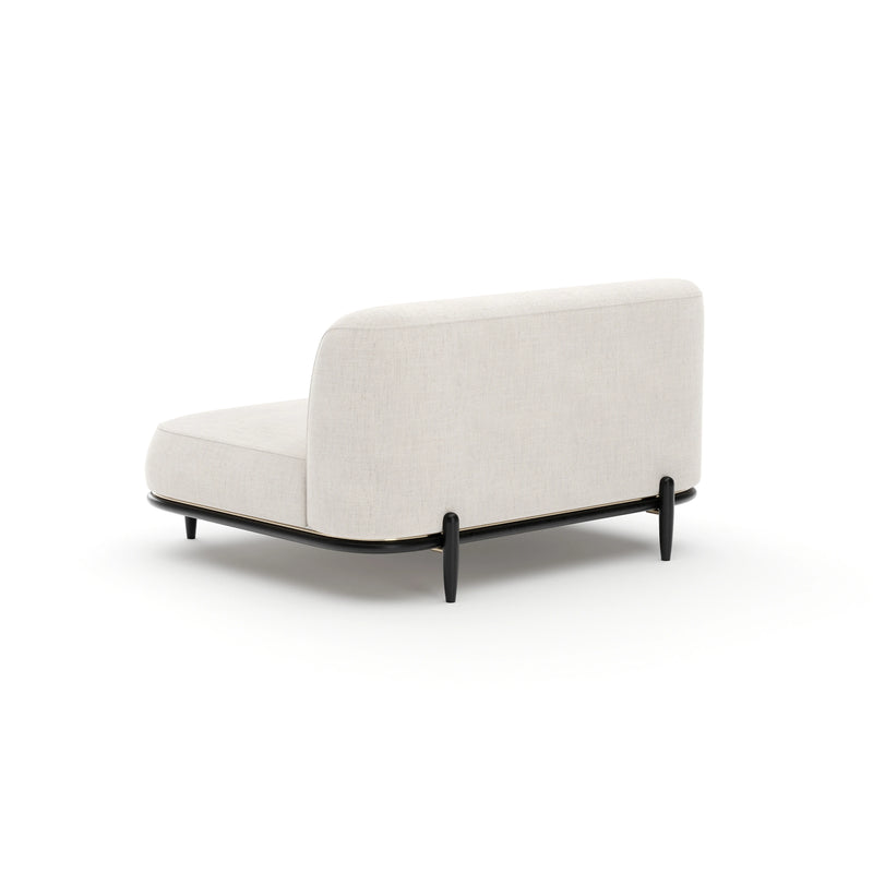Madera Armless Chair - Oatmeal