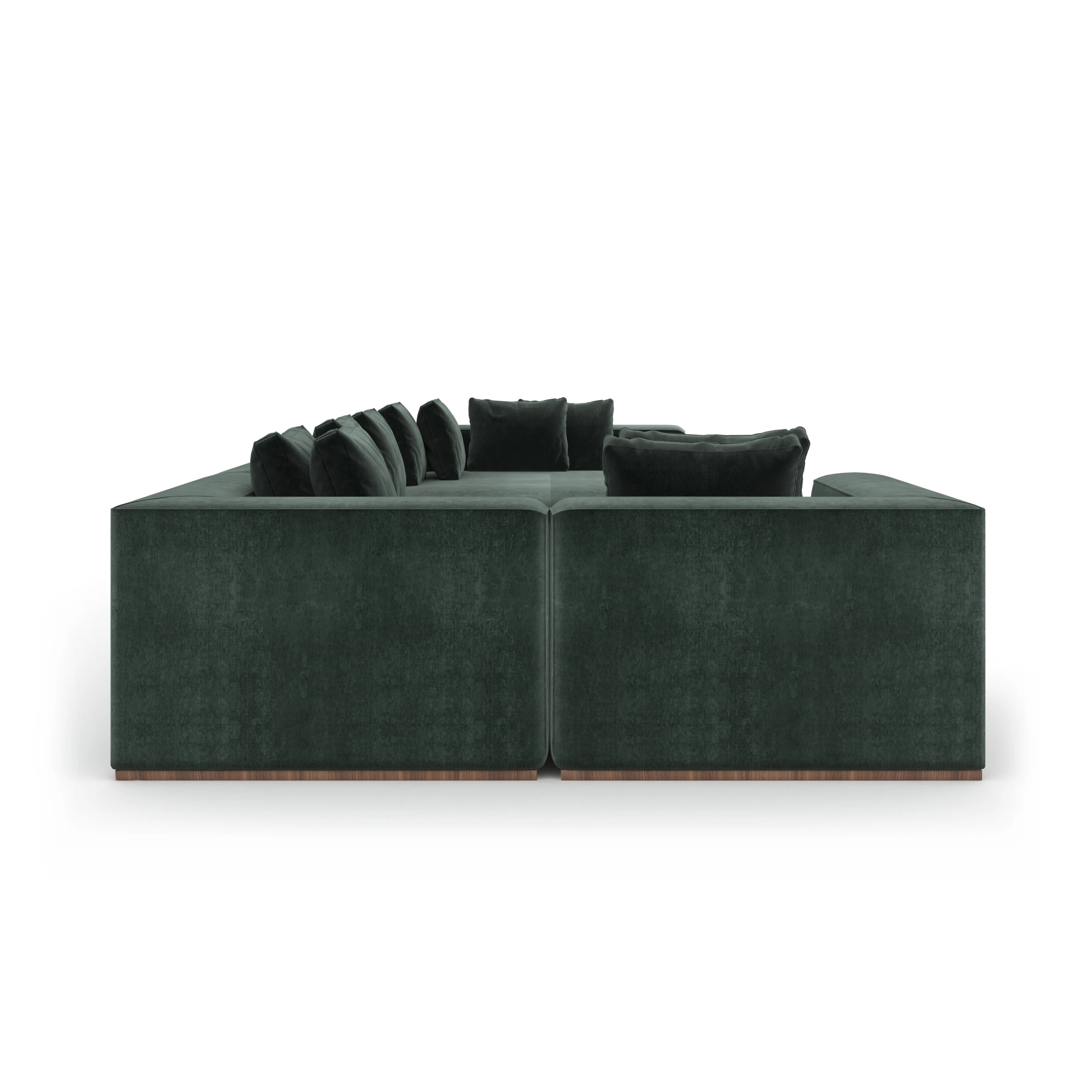 Bello Raf Large Chaise Sectional - 2nd angle