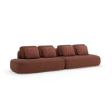 Sasso 2pc Straight Sofa - Saffron - primary image