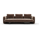 Overlap Sofa Dark Taupe - main image