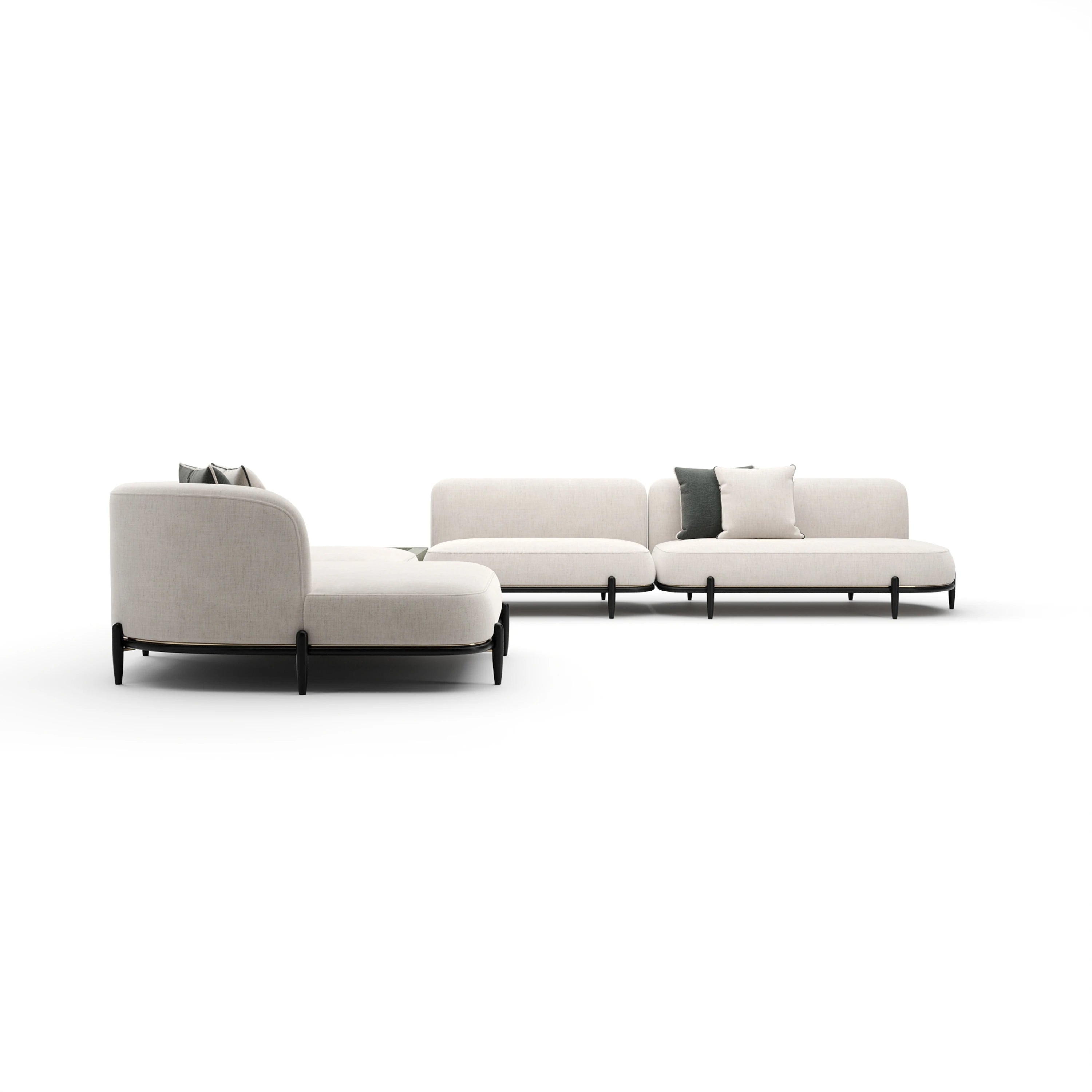 *Madera Raf Large L Sectional - 2nd angle