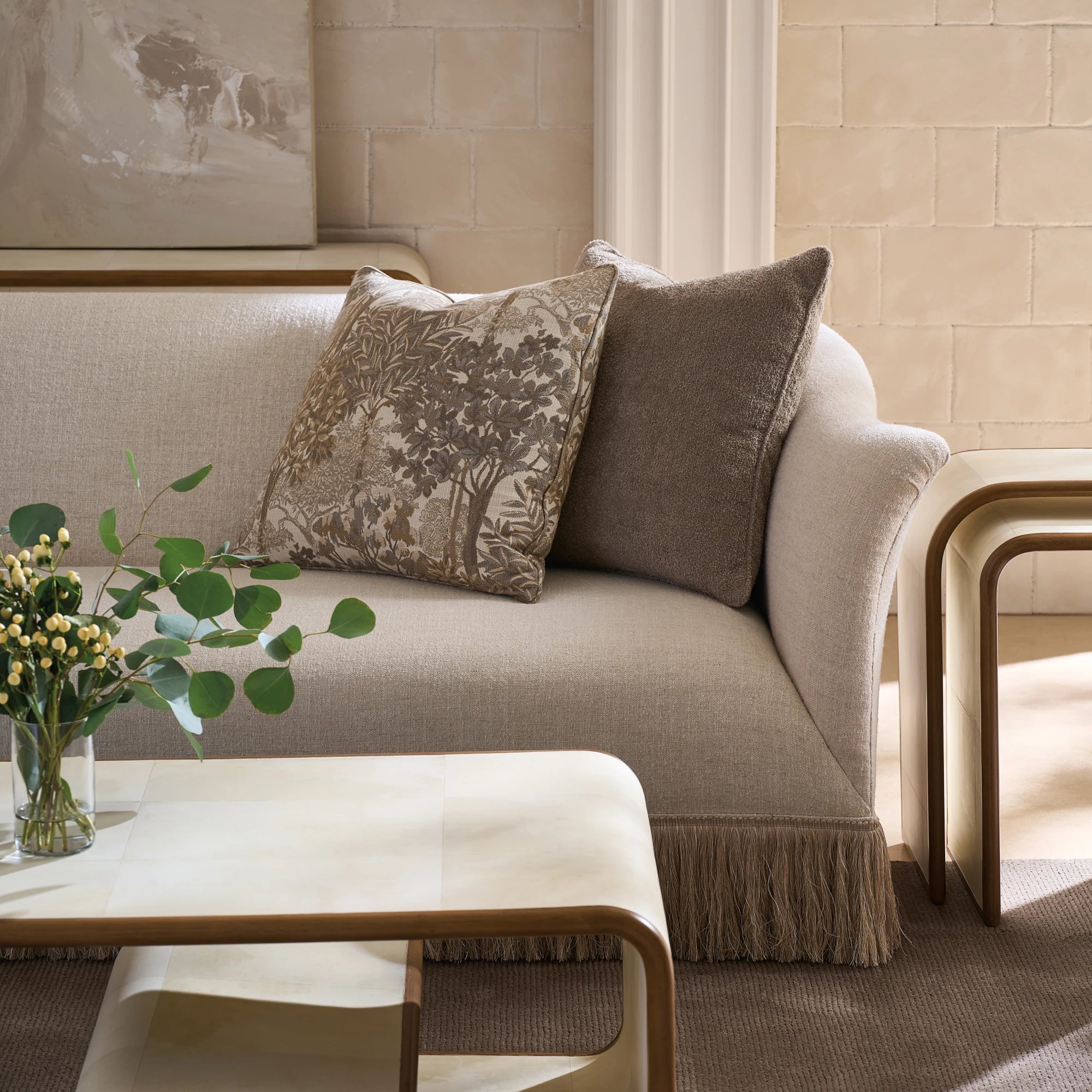 Delano Nesting Tables in room - angle 1