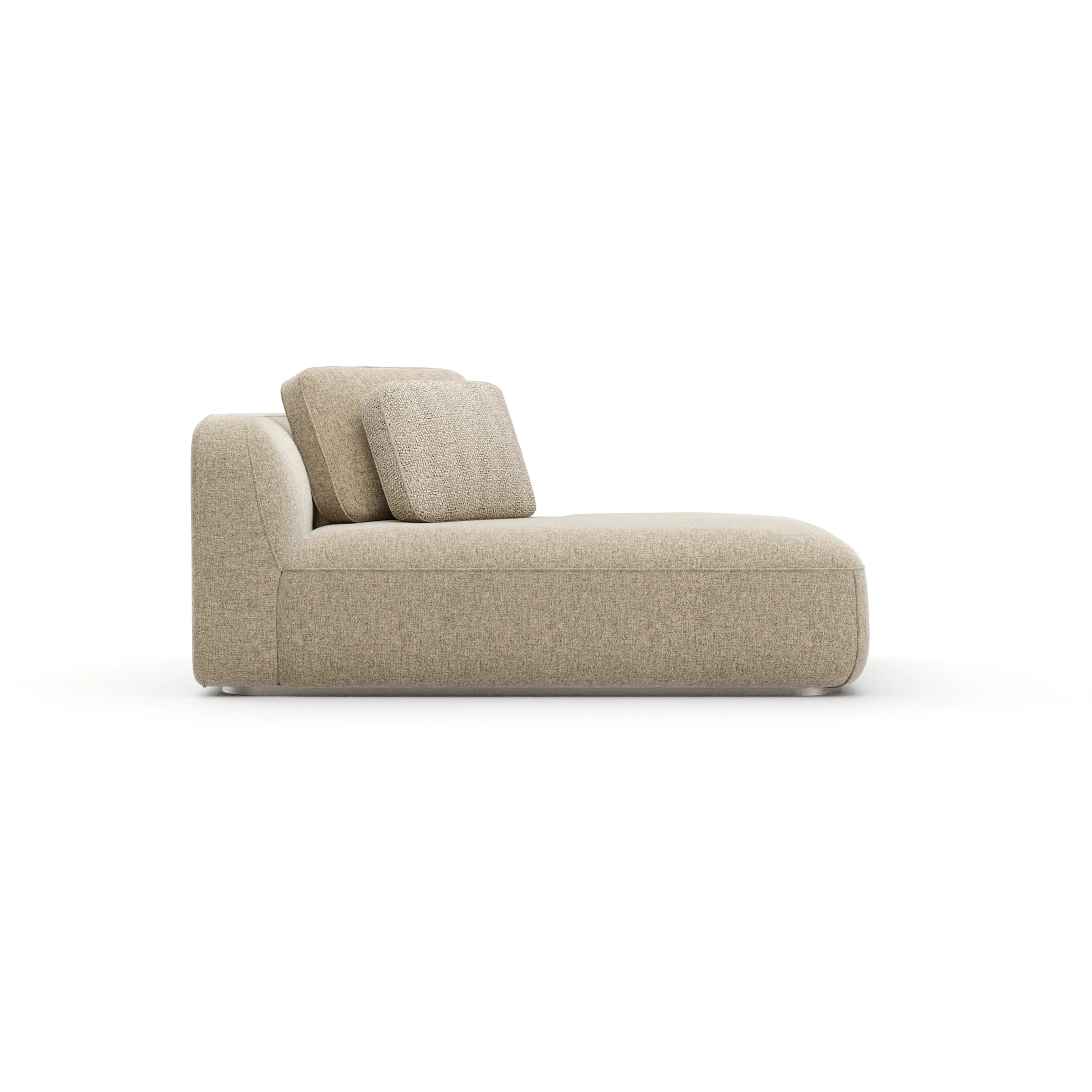 Sasso Raf Chaise - Oatmeal - 2nd angle