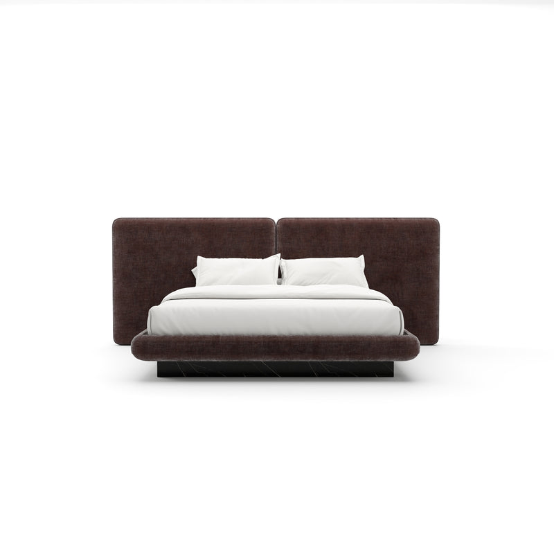 Overlap Uph 2 Pnl Kg Bed Dk Taupe