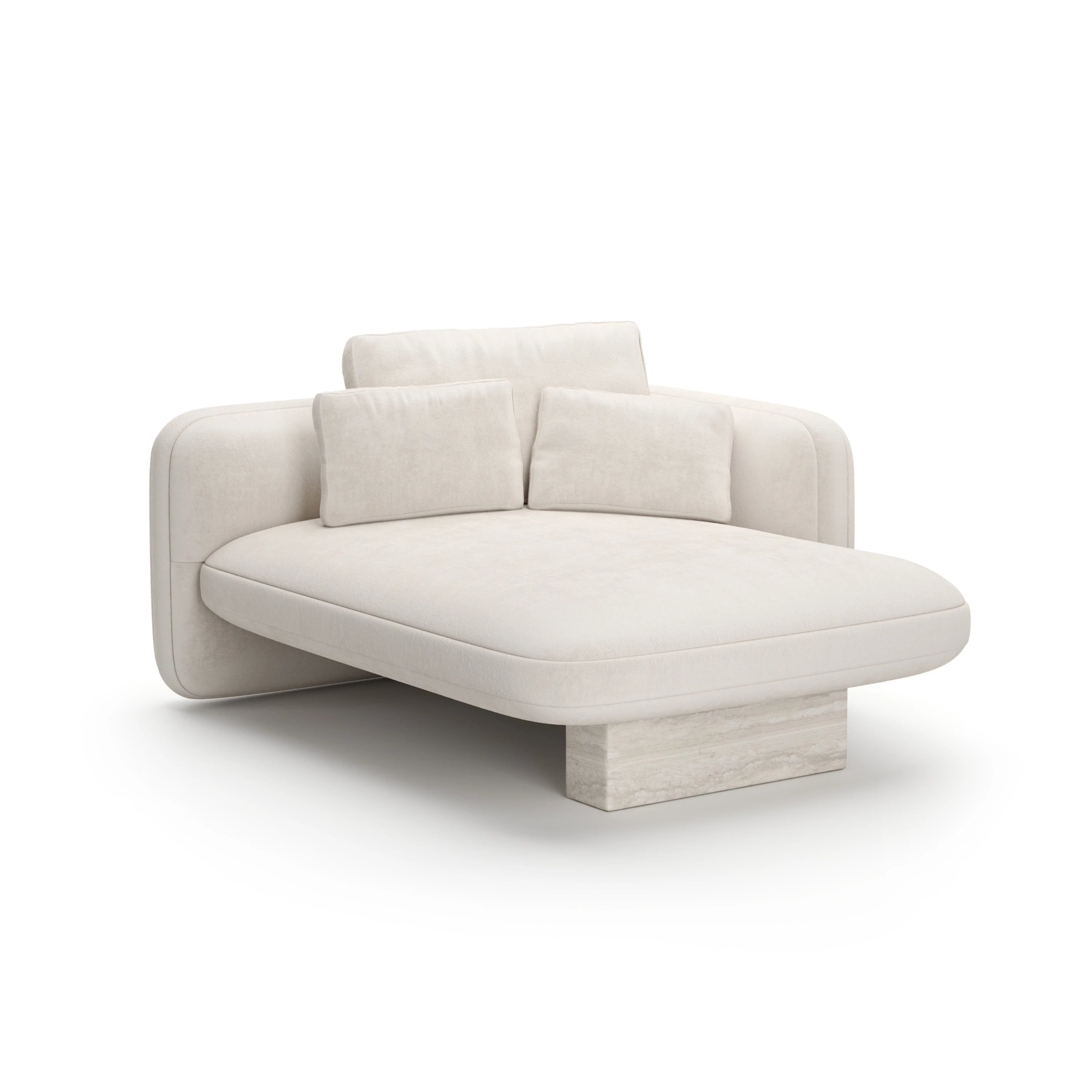 Overlap Raf Chaise Ecru - main image