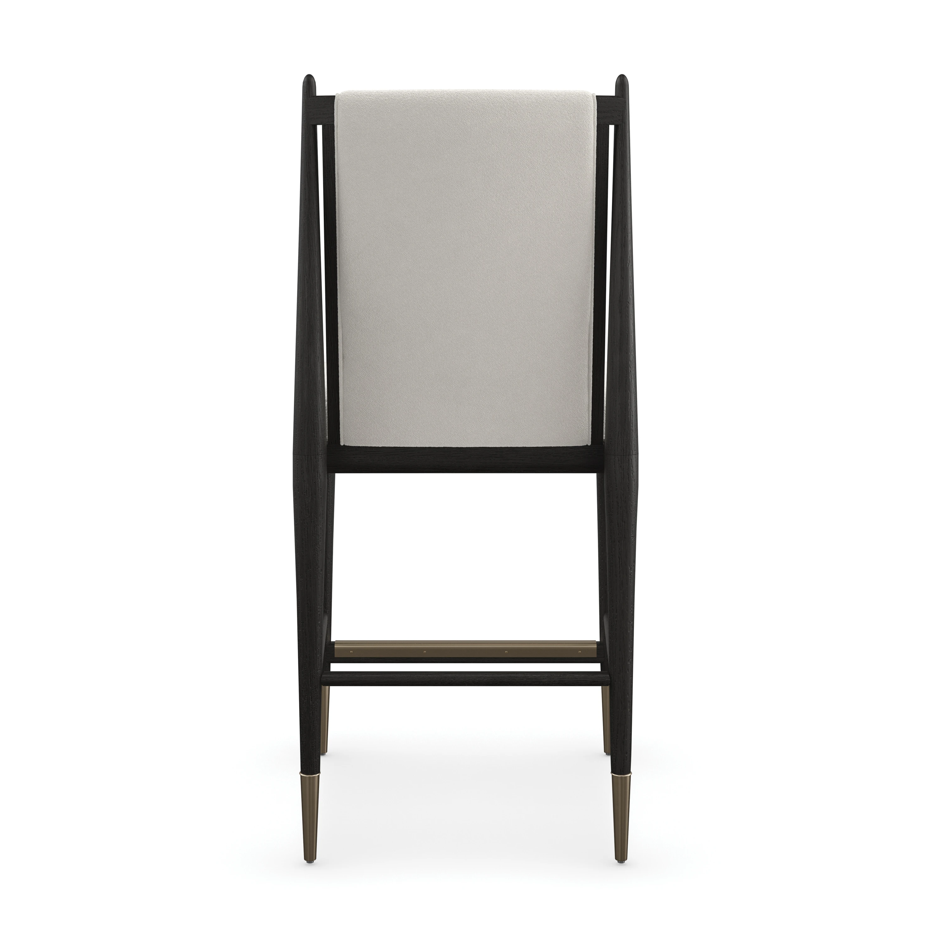 Unity Dark Counter Stool - 3rd angle