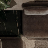 Overlap Raf Chaise Dark Taupe - detail 2.0