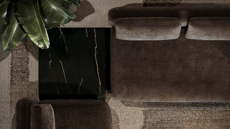 Overlap Raf Chaise Dark Taupe