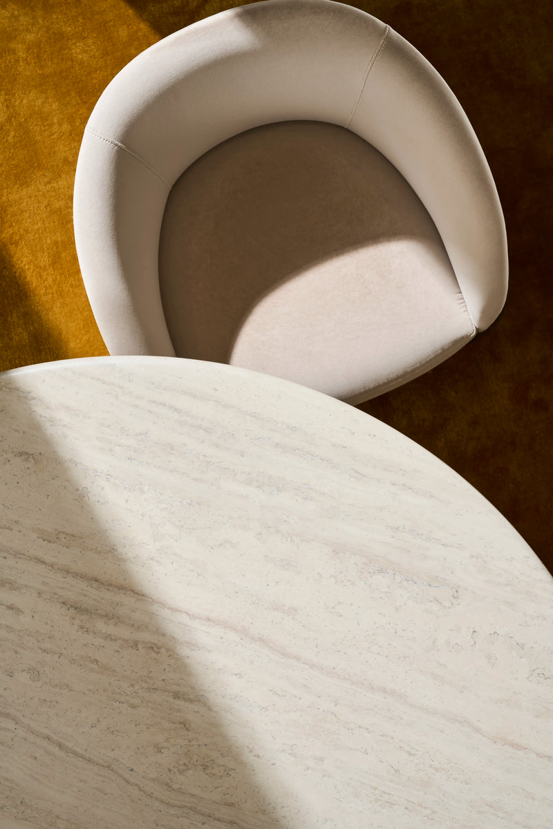 Fleur Wood Back Dining Chair