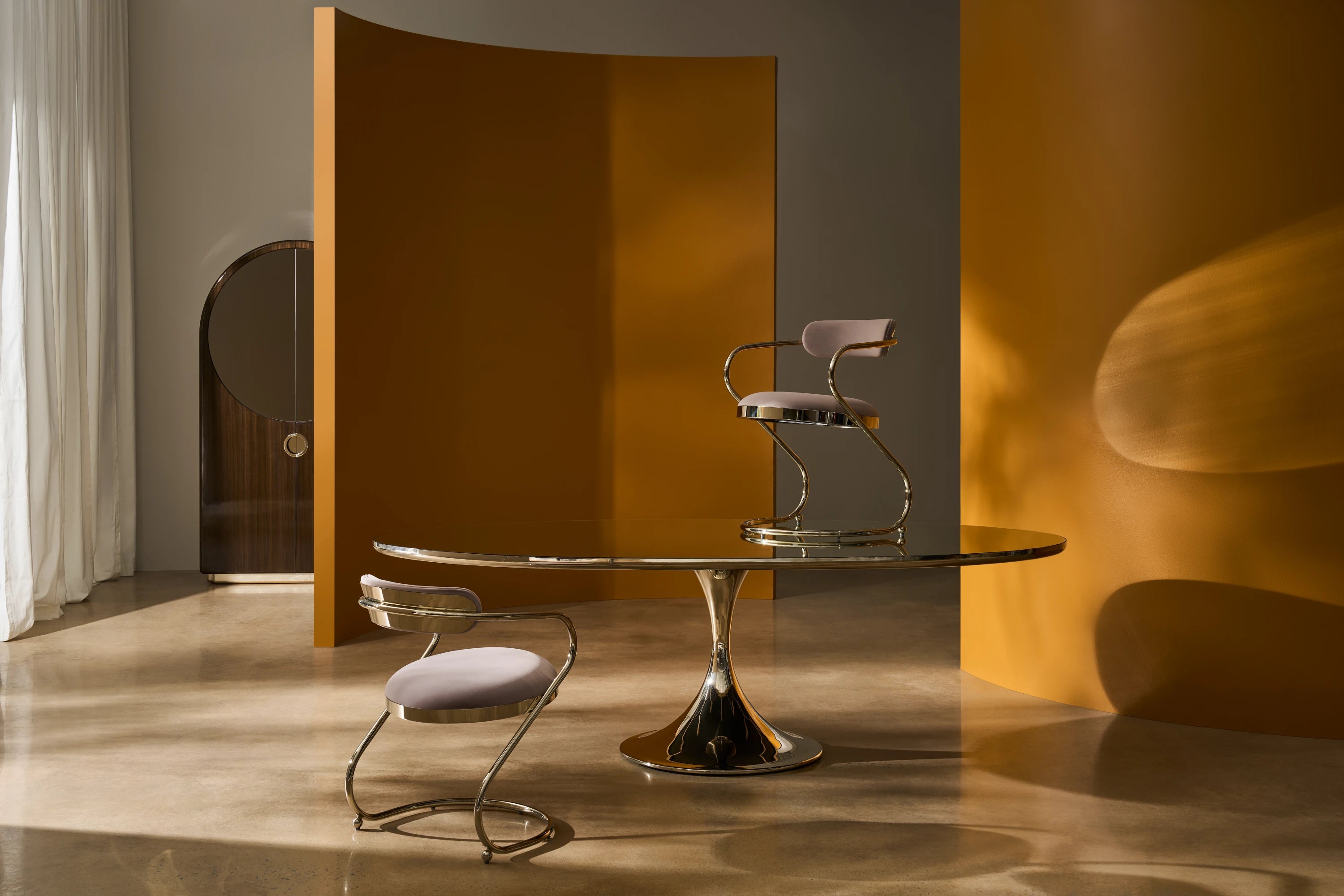 28" Round Table Base in room - angle 3.0