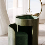 Absinthe Vanity in room - angle 1